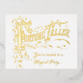 Élégante magie Show Anniversaire Fête Invitation (Recto)