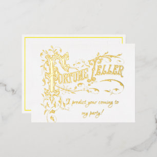 Élégante magie Show Anniversaire Fête Invitation