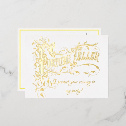 Élégante magie Show Anniversaire Fête Invitation (Recto/Verso)