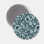 Elegante magneet zwart en wit (Voorkant / Achterkant)