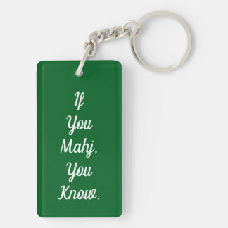 Elegante Mahjong-sleutelhanger Sleutelhanger
