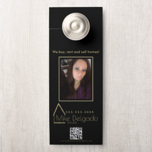 Elegante makelaar thuiszaken makelaar QR