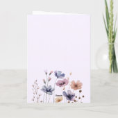 Elégante maman florale Espagnol Bonne carte mère (Dos)