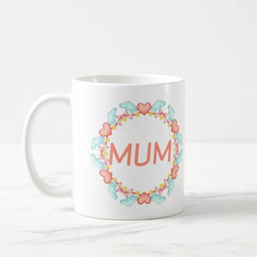 Élégante maman Mug (Gauche)