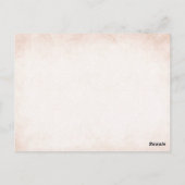 Elegante Mandala met Lord Ganesh Indiase bruiloft Briefkaart (Achterkant)