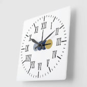 Elegante Mannen & Dames Goud Vierkante Klok (Hoek)