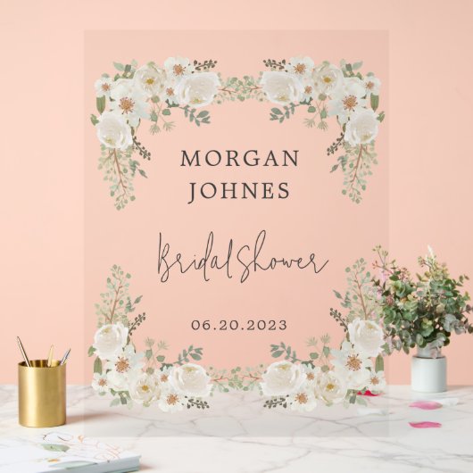 Élégante mariée florale d'ivoire (Mariage)