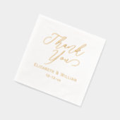 Élégante mariée mariée mariée Groom Date Merci #1 (Gauche)