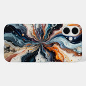 Elegante marmeren Abstracte kunst Case-Mate iPhone Case (Achterkant (horizontaal))