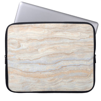 Elegante marmeren textuur: achtergrond met hoge re laptop sleeve