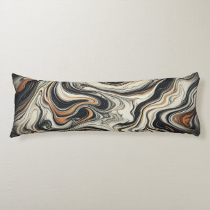 Elegante  marmeren werveling lichaamskussen