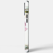 Elegante Martini Monogram Case-Mate iPhone Case (Achterkant / Links)