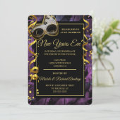 Élégante Masquerade Ball Invitation (Debout devant)