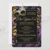 Élégante Masquerade Ball Invitation (Devant)