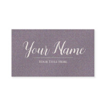 Elegante Mauve Linnen Haar & Beauty