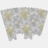 Elegante menorah's bedankdoosjes (Ongevouwen)