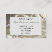 Élégante mère de Pearl carte de visite (Dos)