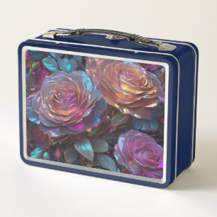 Elegante metalen lunchbox