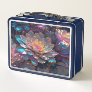 Elegante metalen lunchbox