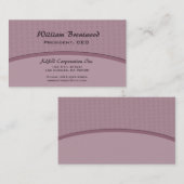 elegante middellijn visitekaartje (Voorkant / Achterkant)