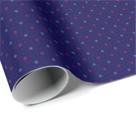 Elegante Midnight Floral Gift Wrap Cadeaupapier