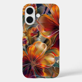 Elegante Midnight Floral iPhone Case