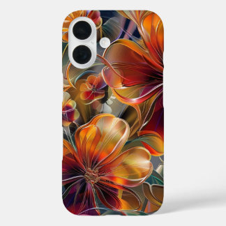 Elegante Midnight Floral iPhone Case