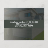 Elegante Minimaal Foto voor Vastgoedmakelaar    Flyer (Achterkant)