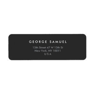 Elegante Minimaal Zakelijk Branding Etiket