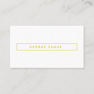 Elegante Minimaal Zakelijk Branding Visitekaartje