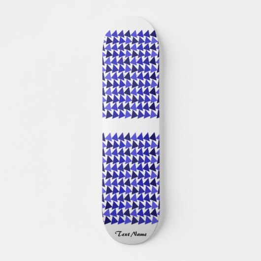 Elegante Minimal Simple Geometric Gradient DIY naa Skateboard (Voorkant)