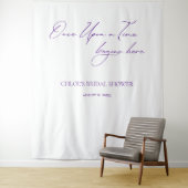 Elegante minimalistische bruiloft backdrops banner wandkleed (In situ)