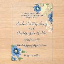 Elegante minimalistische bruiloft uitnodiging Sjab