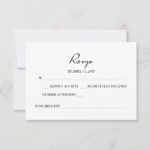 Elegante Minimalistische Calligrafie Witte Bruilof