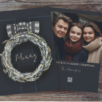 Elegante minimalistische marine krans