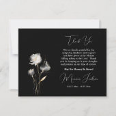 Elegante minimalistische orthodoxe Christelijke be Bedankkaart (Voorkant)