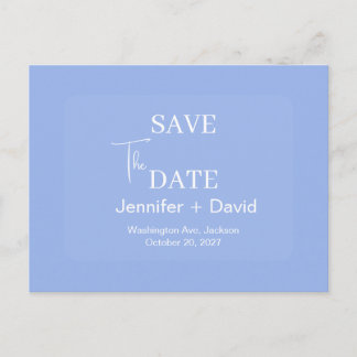 Elegante Minimalistische Trouwkaart 'Save the Date Briefkaart