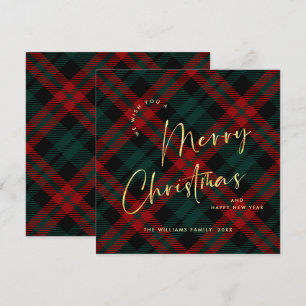 Elegante minimalistische vrolijke kerst moderne gr feestdagenkaart