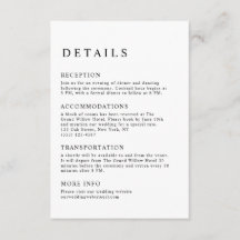 Elegante minimalistische zwart-wit bruiloft detail