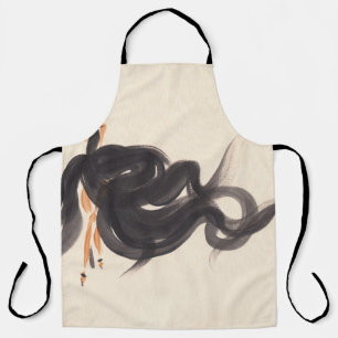 Elegante Mode: Waterverf dame Schort