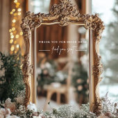 Elegante moderne bruiloft Zitting Grafiek Spiegel Raamsticker