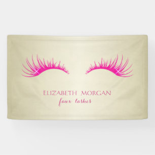 Elegante Moderne Chic Glamoureuze ,Nep Wimpers Spandoek
