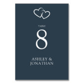 Elegante moderne eenvoudige elementen bruiloft kaart (Voorkant)