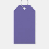 Elegante Moderne Eigen Naam Monogram Cadeaulabel (Achterkant)