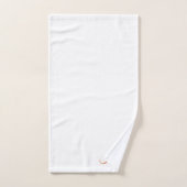 ÉLÉGANTE MODERNE FÊTE DE MARIÉE SUR MESURE NOM (Serviette à main)