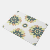 Elegante moderne geometrische ster bursts deurmat (Schuin)