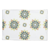 Elegante moderne geometrische ster bursts kussensloop (Achterkant-Links)