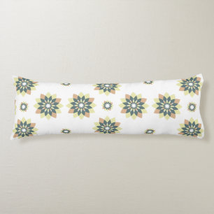 Elegante moderne geometrische ster bursts lichaamskussen