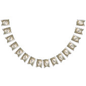 Elegante moderne gouden decoratieve Bunting Flag Vlaggetjes (Alle)