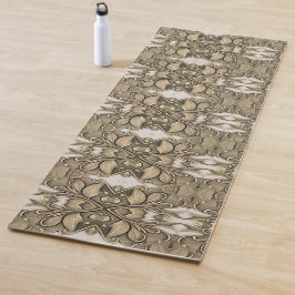 Elegante moderne gouden decoratieve yogamat